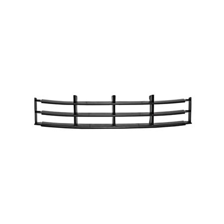 Skoda Fabia 2010 2014 Front Bumper Grille, Centre Section, Matte Black