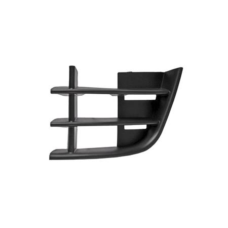 Skoda Fabia 2010 2014 LH (Passengers Side) Front Bumper Grille, Matte Black