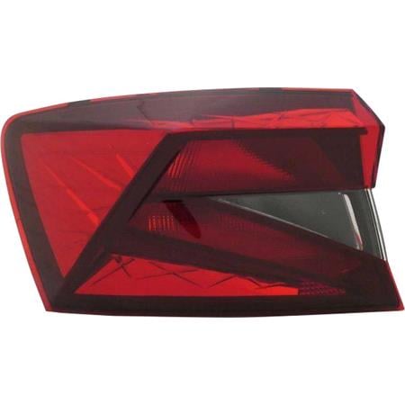 Left Rear Lamp (Outer, On Quarter Panel, Standard Bulb Type, Supplied Without Bulbholder) for Skoda FABIA IV 2021 on
