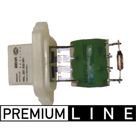 Mahle Original Interior Blower Resistor   ABR97000P