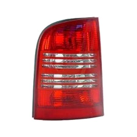 Left Rear Lamp (Estate) for Skoda OCTAVIA Combi 1997 2000