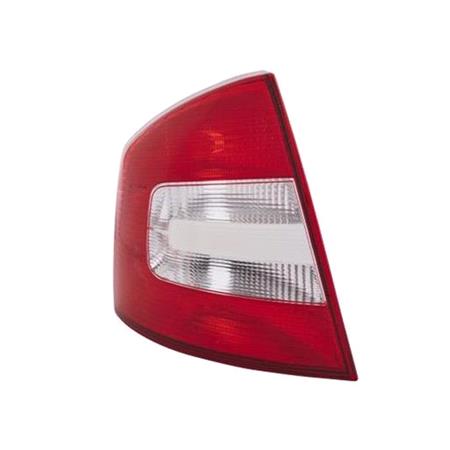 Left Rear Lamp (Hatchback Models, Supplied Without Bulbholder, Original Equipment) for Skoda OCTAVIA 2009 to 2012
