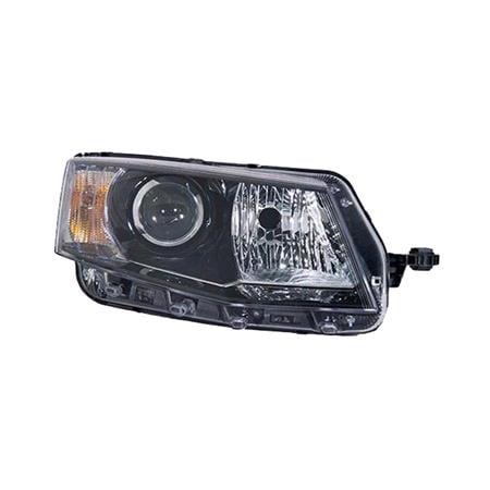 Right Headlamp (Xenon, Takes D3S Bulb, Original Equipment) for Skoda OCTAVIA 2013 to 2017