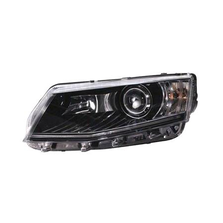 Left Headlamp (Xenon, Takes D3S Bulb, With LED Daytime Rinning Light, Original Equipment) for Skoda OCTAVIA 2013 2017
