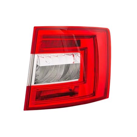 Right Rear Lamp (LED / Halogen, Estate Models, Supplied Without Bulbholder, Original Equipment) for Skoda OCTAVIA Combi 2012 to 2017