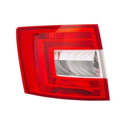 Left Rear Lamp (Estate Models, Supplied Without Bulbholder, Original Equipment) for Skoda OCTAVIA Combi 2012 to 2017