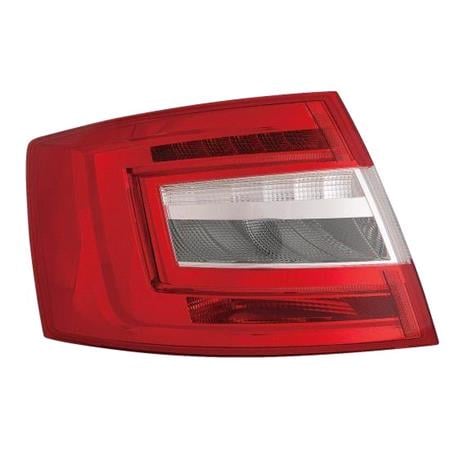 Left Rear Lamp (LED / Halogen, Supplied Without Bulbholder) for Skoda OCTAVIA 2017 to 2020