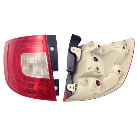Left Rear Lamp (Estate Only, Without Bulbholder, Original Equipment) for Skoda SUPERB Estate 2008 2013