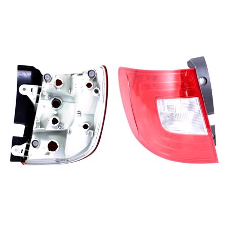 Left Rear Lamp (Estate Only, Without Bulbholder) for Skoda SUPERB Estate 2008 2013