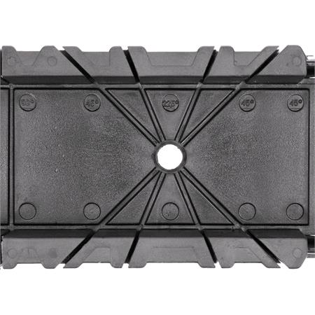 PLASTIC MITER BOX 2.0" /4 ANGLES/