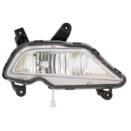 Right Front Fog Lamp (Takes H8 Bulb, For 5 Door Models With LED DRL in Headlamp) for Hyundai i20 ACTIVE 2015 on