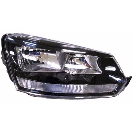 Right Headlamp (Bi Xenon, Takes D3S / H7 Bulbs, With LED Daytime Running Light, Original Equipment) for Skoda YETI 2014 on