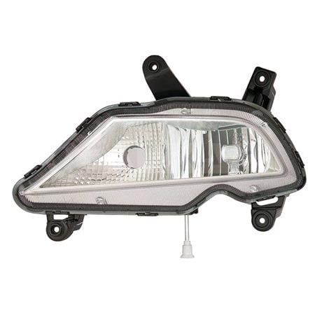 Left Front Fog Lamp/ DRL (Takes H8 / P1/5W Bulbs, For 5 Door Models Without LED DRL in Headlamp) for Hyundai i20 2015 on