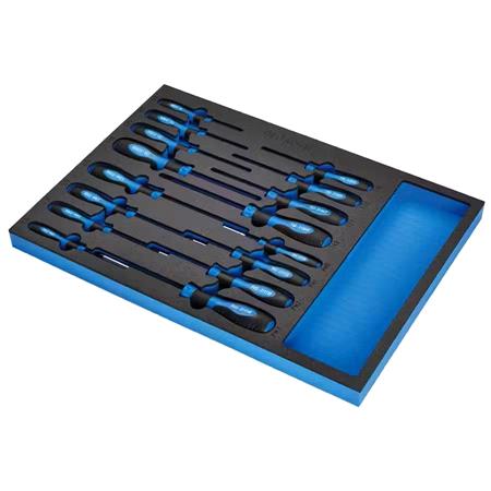 Draper 29529 BUNKER Screwdriver Set in EVA Foam Inlay (16 Piece)