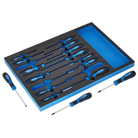 Draper 29529 BUNKER Screwdriver Set in EVA Foam Inlay (16 Piece)