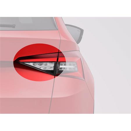 Right Rear Lamp (Inner, On Boot Lid, LED, For Style / Sportline / RS Models, Original Equipment) for Skoda KODIAQ 2016 on