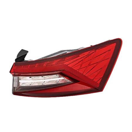 Right Rear Lamp (Outer, On Quarter Panel, LED / Standard Bulb, For Active / Ambition Models, Original Equipment) for Skoda KODIAQ 2016 on