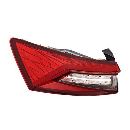 Left Rear Lamp (Outer, On Quarter Panel, LED / Standard Bulb, For Active / Ambition Models, Original Equipment) for Skoda KODIAQ 2016 on