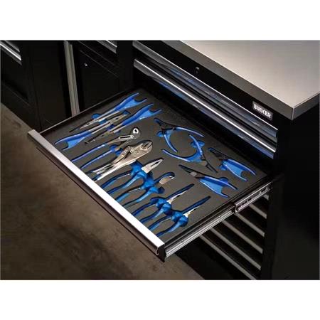 Draper 29582 BUNKER Pliers Set in EVA Foam Inlay (13 Piece)