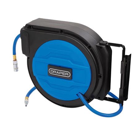 Draper 29669 Retractable Air Hose Reel, 15m, 10mm ID