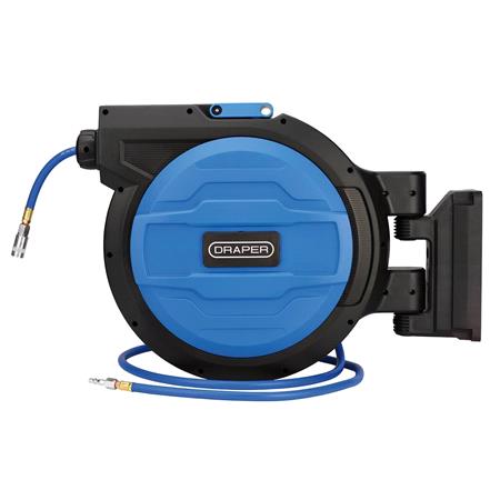 Draper 29676 Retractable Air Hose Reel, 30m, 10mm ID