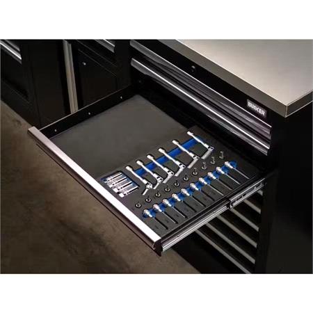 Draper 29713 BUNKER Spark and Glow Plug Set in EVA Foam Inlay, 3/8" (20 Piece)