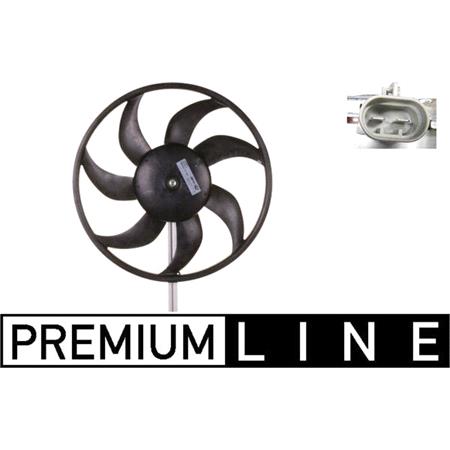 Mahle Original Radiator Fan   CFF231000P