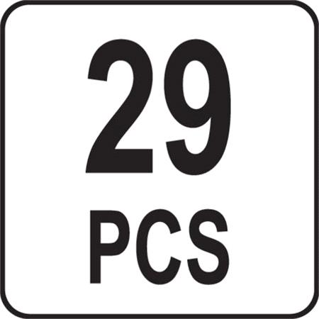 PRECISION SCREWDRIVER BIT SET 29PCS