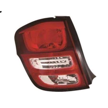 Left Rear Lamp (Outer, On Quarter Panel, Original Equipment) for Citroen C3 2013 on