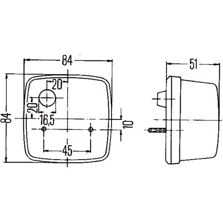 HELLA Combination Rearlight 2SW003014137