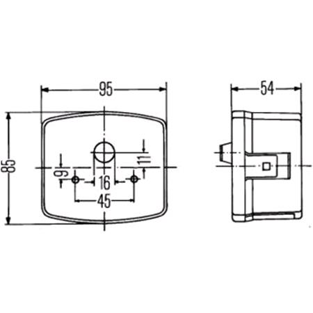 HELLA Combination Rearlight