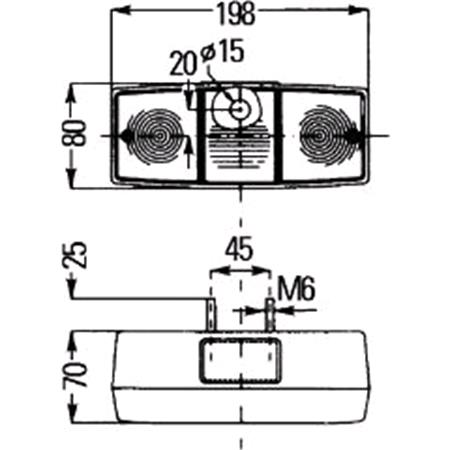 HELLA Combination Rearlight 2SE997005011