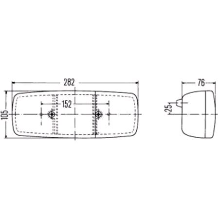 HELLA Combination Rearlight 2SD001699511