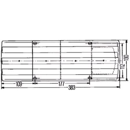 HELLA Combination Rearlight 2SD004460001