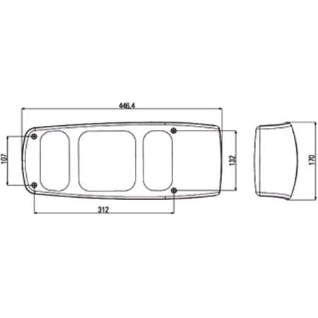 HELLA Combination Rearlight 2VP007502121