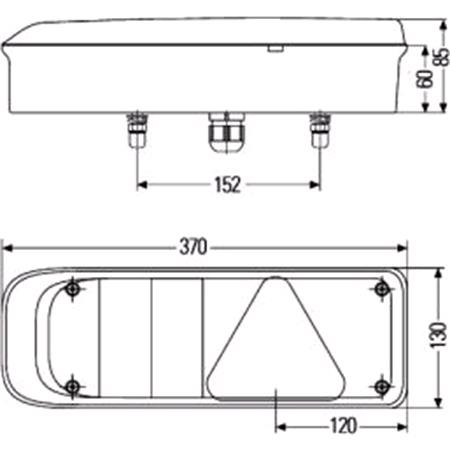 HELLA Combination Rearlight 2VP340830021