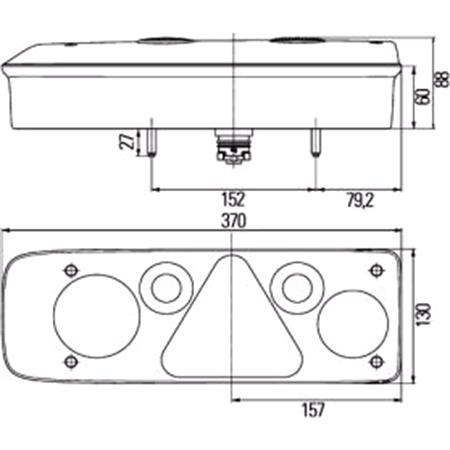 HELLA Combination Rearlight 2VP340942111