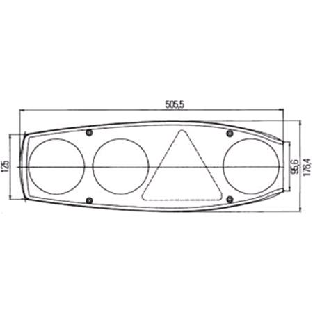 HELLA Combination Rearlight 2VA341419017