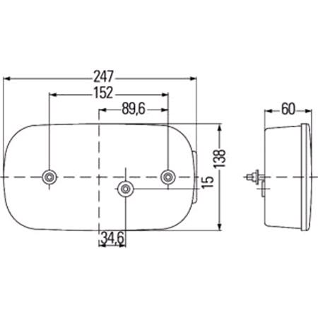 HELLA Combination Rearlight 2VP998232261