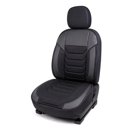 CARBON Style Seat Covers (Black) For Citroen C ZERO 2010 Onwards