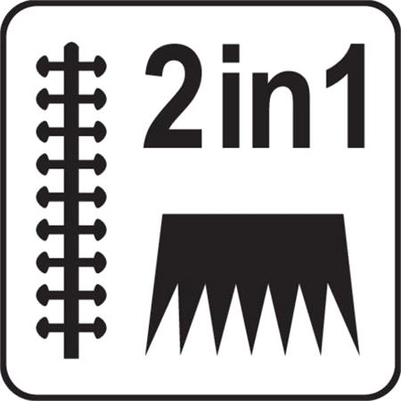 CORDLESS GRASS & HEDGE TRIMMER 3,6V