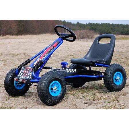 SuperToys Ford Licensed Go Kart   Blue