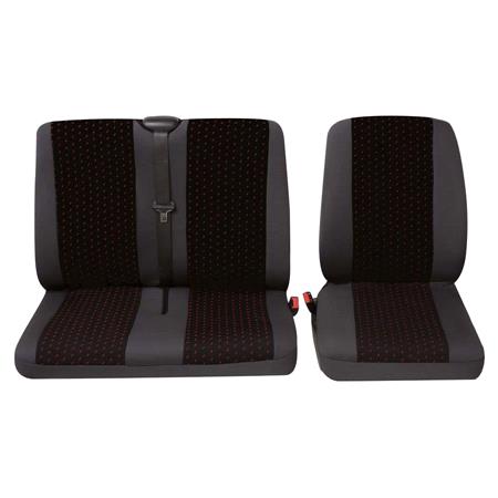 Commercial single and double van seat covers   For Peugeot Boxer Van