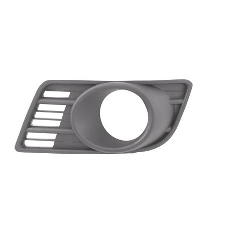 SUZUKI Swift 2008 2011 LH (Passengers Side) Front Bumper Grille, With Fog Lamp Hole, Matte Dark Grey