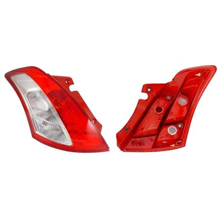 Left Rear Lamp (Supplied Without Bulbholder, Original Equipment) for Suzuki SWIFT IV 2011 on