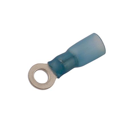 Connect 30201 Wiring Connectors   Blue   Heat Shrink Ring   5.0mm   Pack Of 25