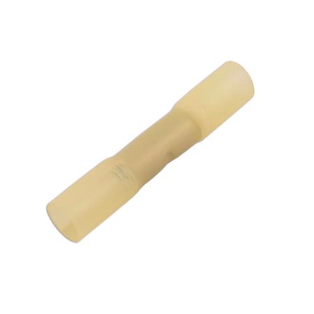 Connect 30227 Wiring Connectors   Yellow   Heat Shrink Butt   6mm   Pack Of 10