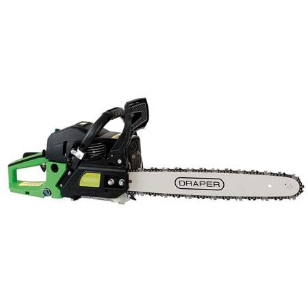 Draper 30273 Petrol Chainsaw, 45cc, 450mm/18"
