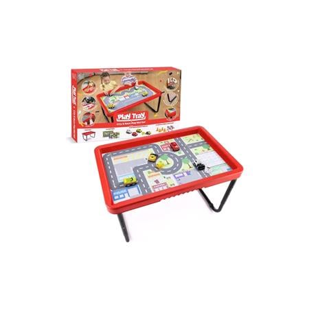 Play Tray with City and Race Play Mat Set