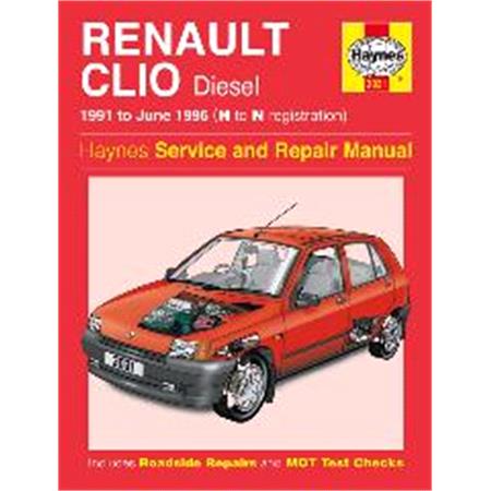 Renault Clio Haynes Manual,  Diesel (91   June 96)